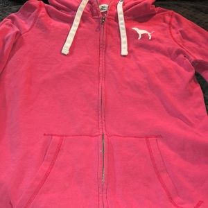 Victoria secret PINK zip hoodie